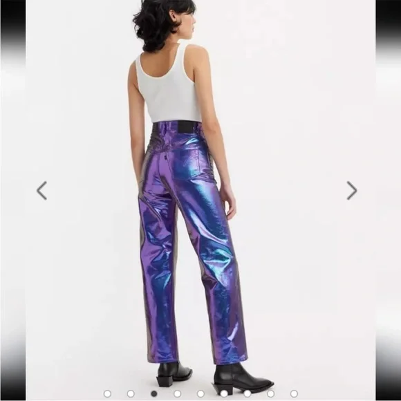 Levi’s iridescent purple pants - Picture 2 of 10